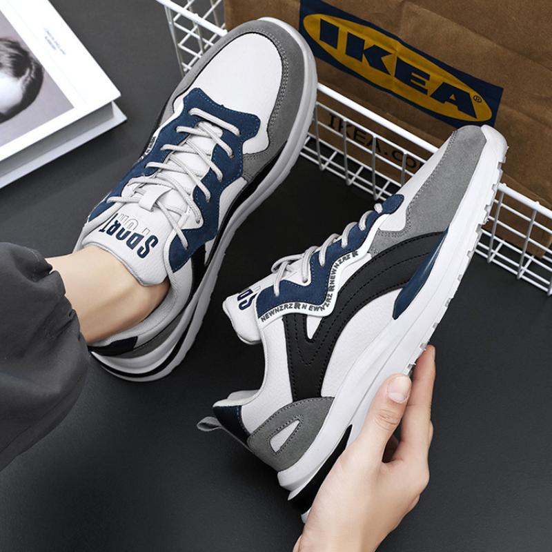 Мужская обувь Мужские удобные спортивные кроссовки для бега на открытом воздухе весна — фото 5