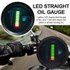 Universal 2" 52mm Car Motorcycle Fuel Level Gauge 12V LED Fuel Level Meter Gauge Fuel Level Sensor Alloy Car Styling