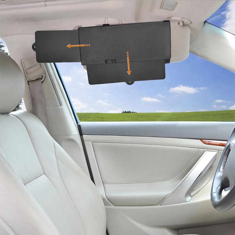 Antiglare Sun Blocker For Car Sun Visor Extender Auto Window Sunshade UV Rays Blocker Universal Sunshade Supplies For Vehicles