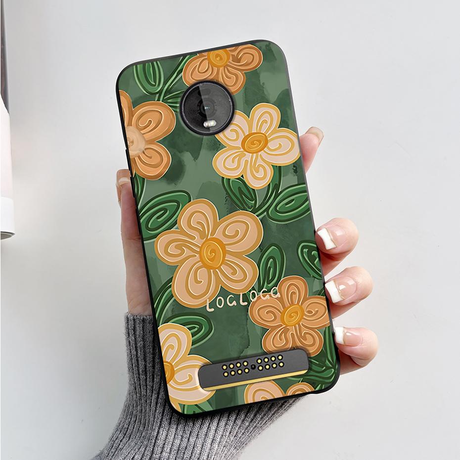 For Motorola Moto Z4 Z3 Play Case Cute Cartoon Soft Silicone TPU Cover Phone Case For Moto Z3 Z4 Play MotoZ4 Z4Play Z3Play Funda