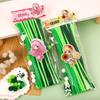 100-Pack Eco-Friendly Glitter Pipe Cleaners - DIY Educational Tinsel Chenille Stems for Kids