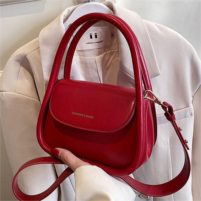 Foreign Style Portable Small Bag Women's Retro Simple Texture Messenger Women's Bag Trendy Fashion Niche Shoulder Bag