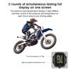 Pro telefon Tablet USB nabíječka s QC 3.0 Motocykl TPMS Systém alarmu teploty pneumatik se 2 externími senzory
