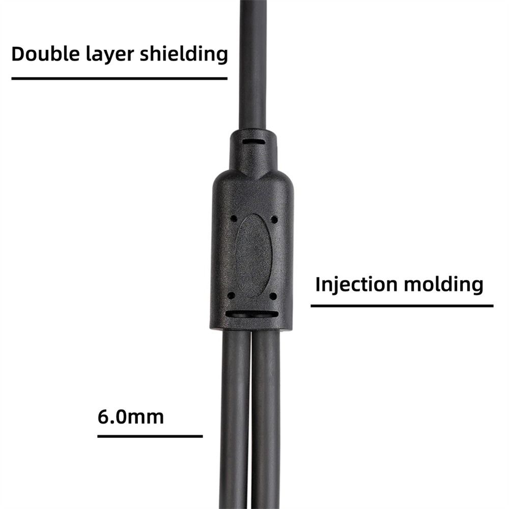 Signal Y Splitter 3 Pin XLR Female Cord Female To Dual XLR Male XLR Splitter Cable XLR Female Wire