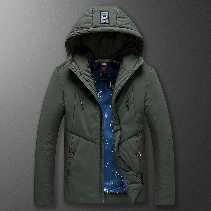 New Men's Thickened  Men's Outdoor Casual Large-size Cotton-padded Clothes Winter Warm Cotton-padded Clothes Loose Men's Cotton-padded Jackets