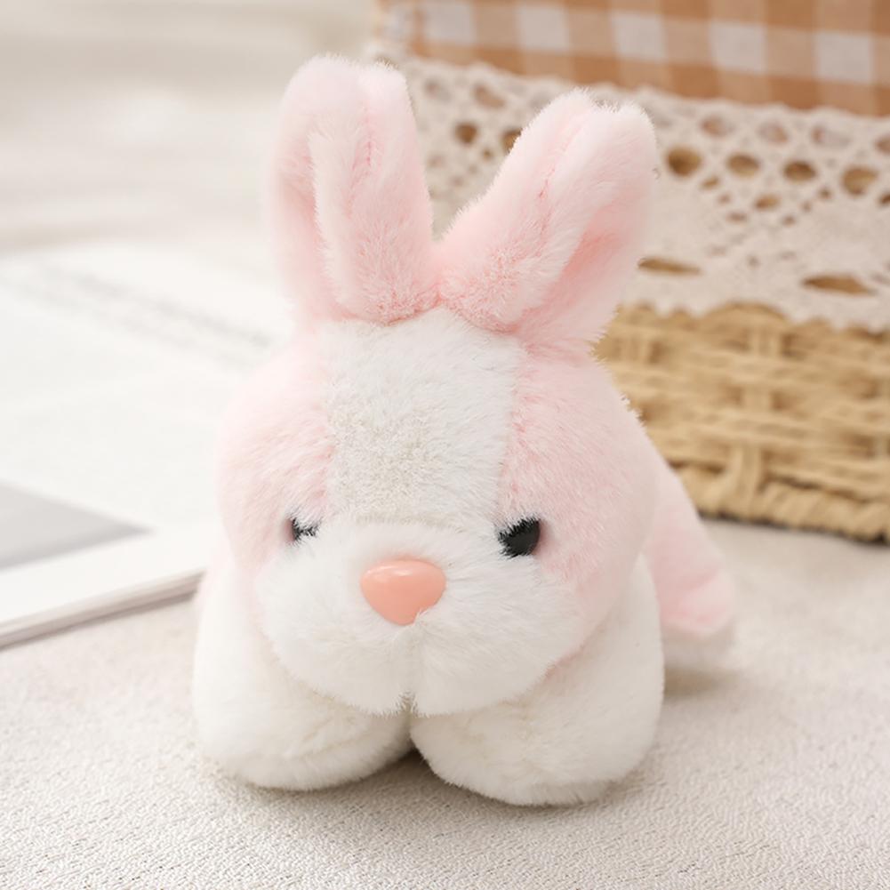 Cute Rabbit Plush Toys Bunny Stuffed Toys Bag Pendant Kids Girls Toy Birthday Gifts Mini Animal Plush Doll Keychain Key Ring