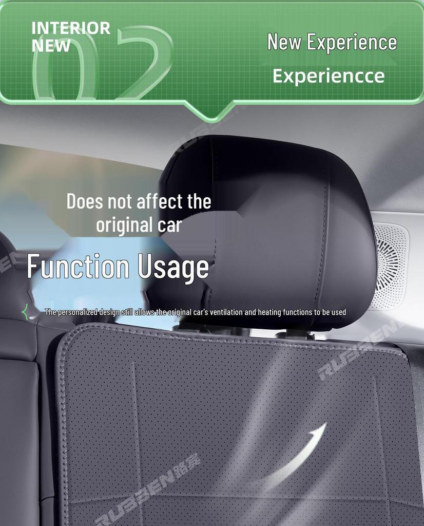 Speciální sedák Leapmotor B10: Větraný, Prodyšný, Celoroční Interiérový Doplněk pro 25 Modelů