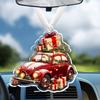 Navidad 2026 New Year Gifts - Christmas Theme Acrylic Hanging Ornaments Art Pendant for Car Home Party Wall Decoration 1PCS