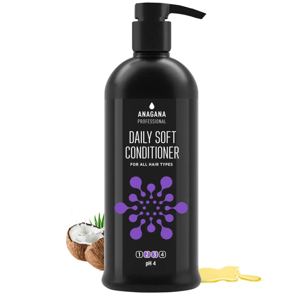 Conditioner Daily Soft for All Hair Types DAILY SOFT CONDITIONER for All Hair Types ANAGANA 1000 Ml
