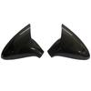 Kryt zrcátka Fit pro Peugeot 207 308 2006-2012 Vnější kryt bočního zrcátka dveří Kryt zrcátka Nálepka Trim Uhlíkové vlákno