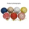 6Pcs/Set Gift Xmas Tree Decoration 6cm Christmas Spheres Pendant  Party Decoration