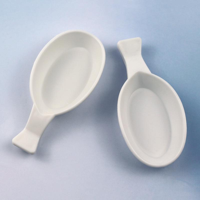 

Multi-purpose White Plastic Ink Tray and Water Dish for Study