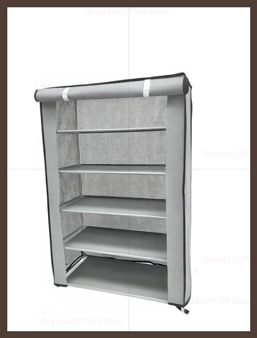 Portable Multi-layer Dustproof Shoe Cabinet for Dorms and Foyers Easy Assembly Storage Organizer for Rental Homes