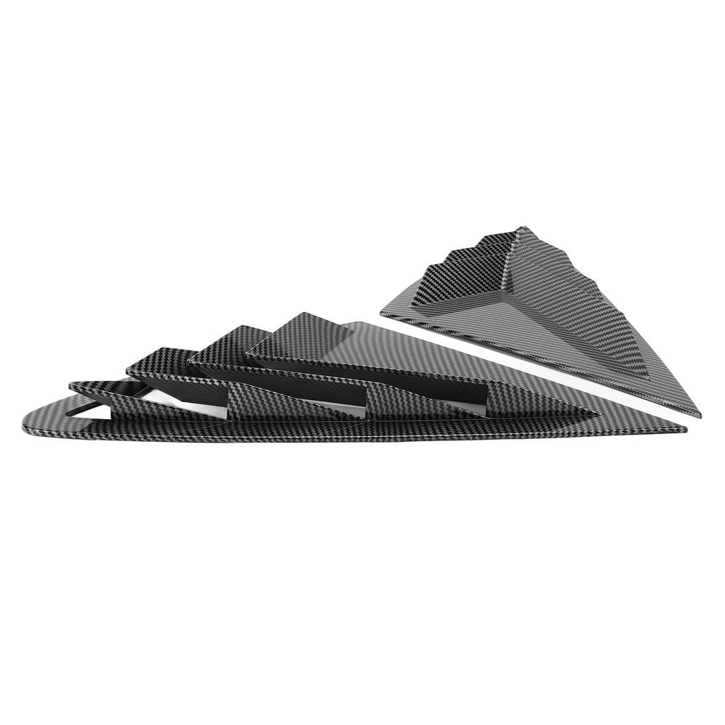 2Pcs Rear Side Window Louver Cover Left Right Rear Window   Vent Scoop Shutter Cover Blind Replacement for GLC   C253 2016-2022
