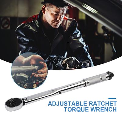 Ratchet Torque Wrench Square Drive 5-150N.m Reversible Ratchet Key 3/8 1/2 Inch Precise Adjustable Torque Spanner Hand Tools
