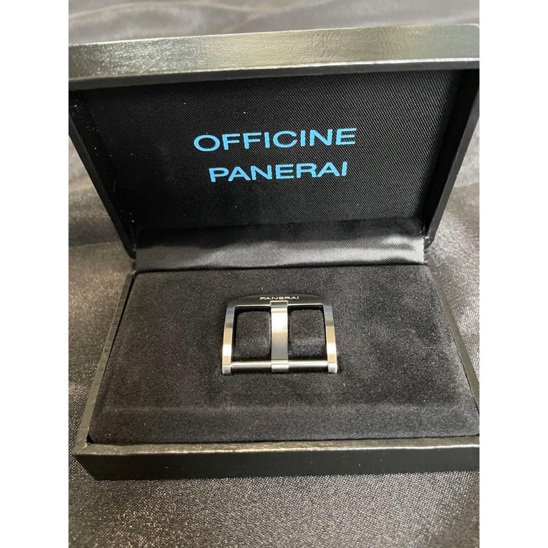 Used OFFICINE PANERAI Panerai genuine buckle 22mm new unused