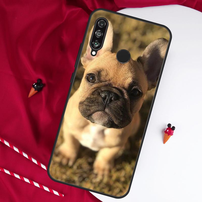 French Bulldog Dog For Huawei Nova 11 Pro 9 10 SE Y60 Y70 Y90 Y61 Y91 Y73 Y72 12i 11i 8i P20 P30 P40 Lite Case