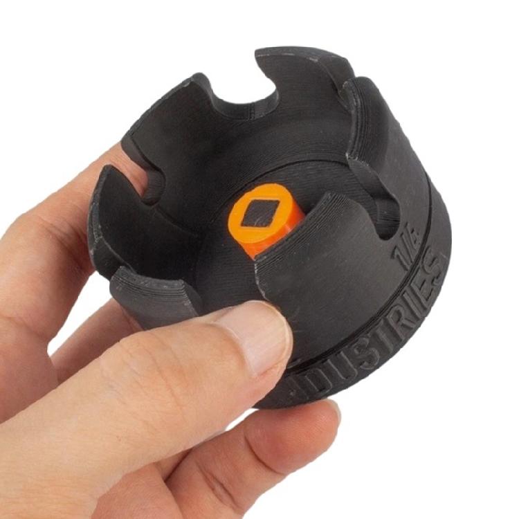 Heavy Duty Removal Bolt Extraction Tool Socket Nut Drill Attachment Nut Replacement For 1/4 3/8 1/2 Wrench