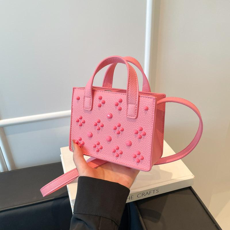 High-End Kleine Tasche Damen Sommer Neu Modische Vielseitige Handtasche Strukturierte Kleine Quadratische Tasche Umhängetasche