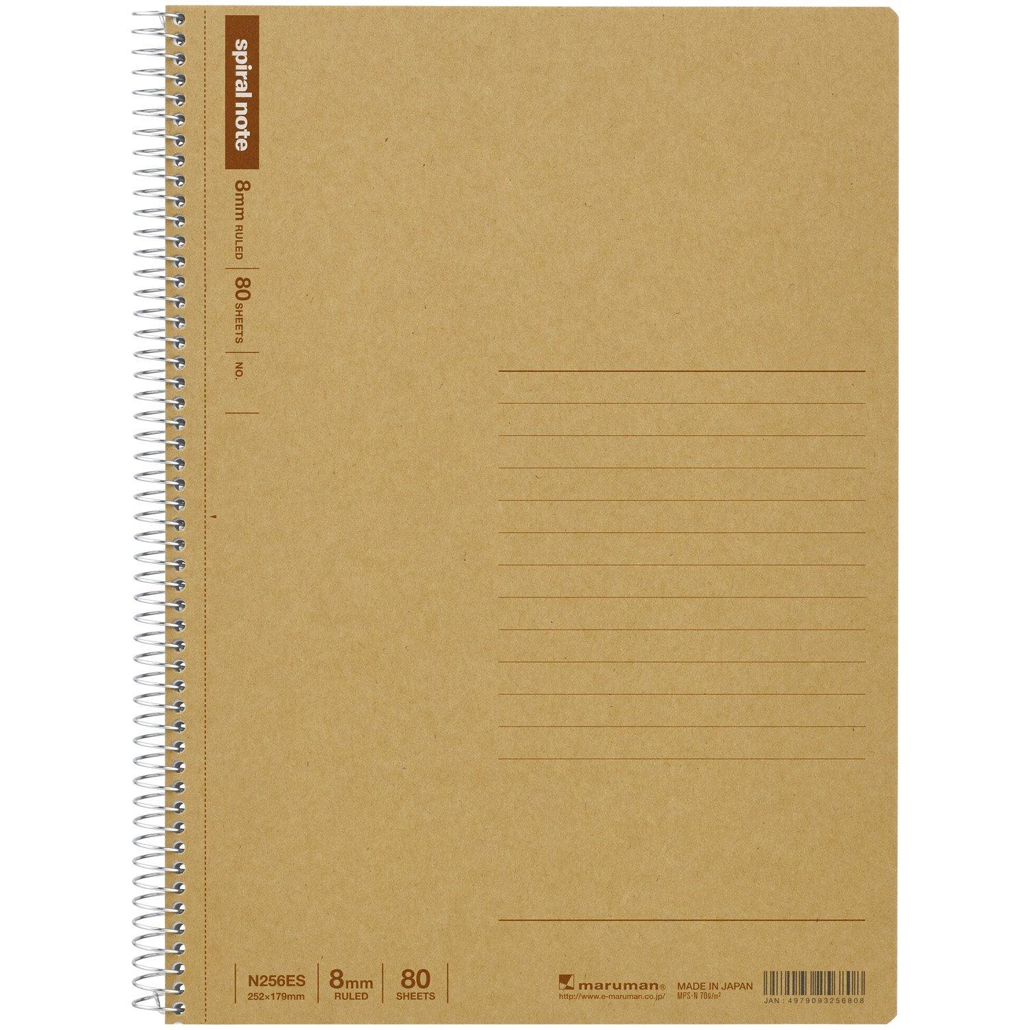 

Блокнот Maruman Note Ring 8 мм в линейку Basic B5 80 листов 5 книг набор N256ES