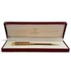 Excellent Cartier Mechanical Pencil Must Do Trinity Stripe Pattern Gold Bordeaux Used