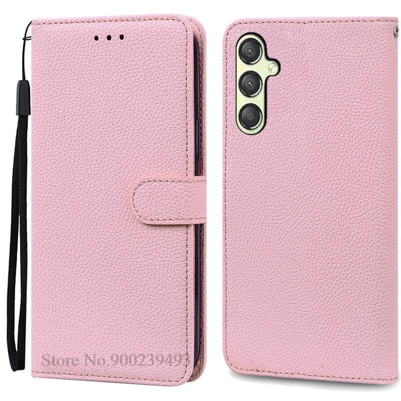 Για Samsung Galaxy A25 Θήκη Μαλακή Σιλικόνη Δερμάτινη Αναδιπλούμενη Θήκη Για Samsung A25 5G SM-A256B/DS Κάλυμμα Βιβλίο Πορτοφόλι Coque Θήκες Τηλεφώνου