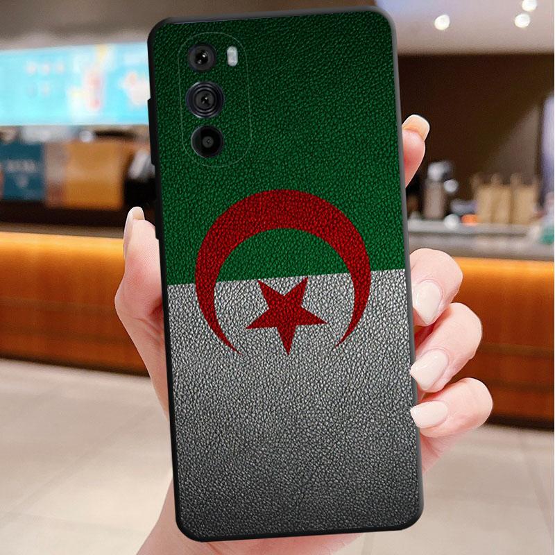 Phone Case For Motorola Edge 50 40 Pro 60 50 40 30 Ultra Neo Fusion Moto G85 G72 G53 G54 G84 G13 G32 Algeria Flag