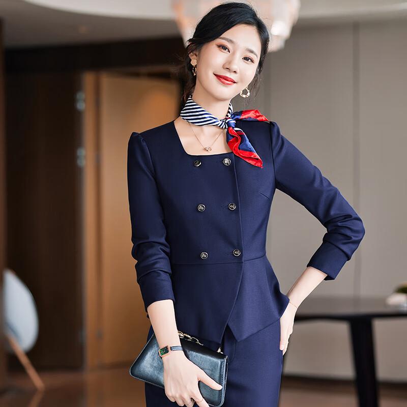 Women s Long-Sleeved Professional Suit M
