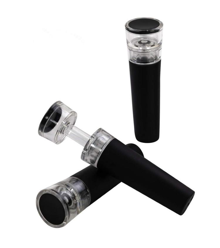 Hot Selling Customer Logo Silicone Rubber Vacuum Wine Bottle Saver Stopper
