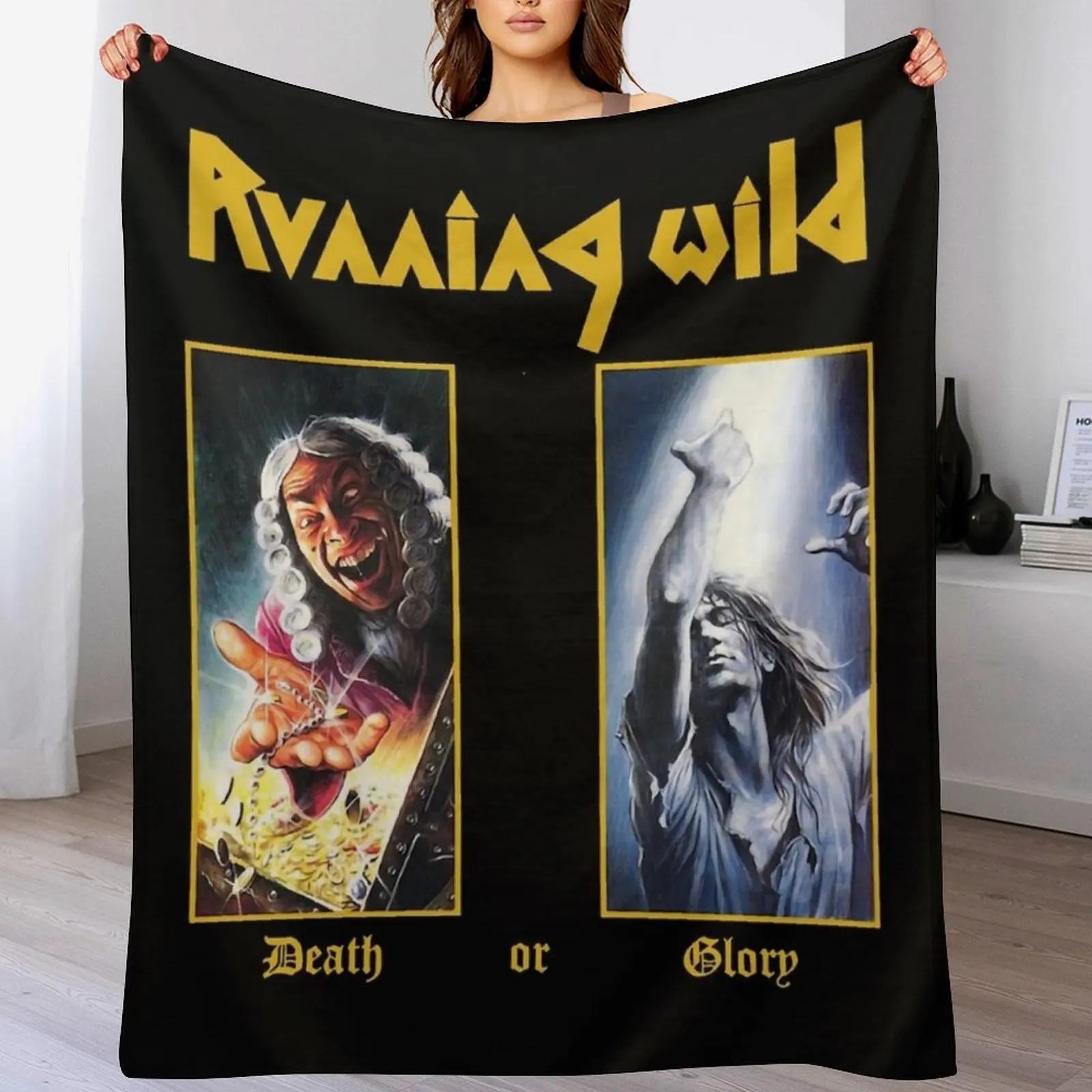 

New Running Wild Classic TShirt Throw Blanket Soft Plush Blanket as Housewarming Gift 102x76cm(40x30in)