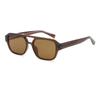 Polarized High-End Double Bridge UV Protection Sunglasses for Men & Women - Face Slimming Style