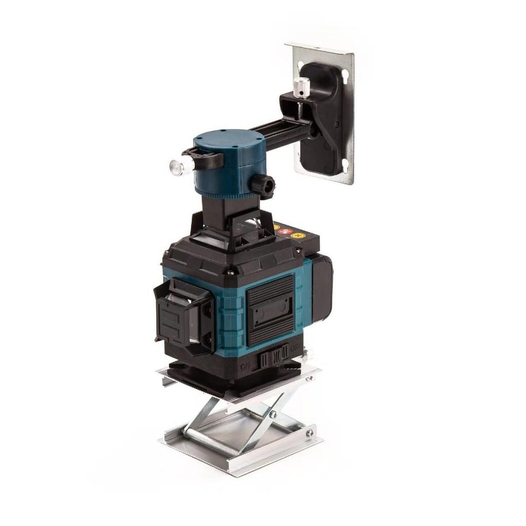 High-Precision Laser Leveling Tool, 21V Lithium, 12/16 Lines, 3D/4D for Walls & Floors