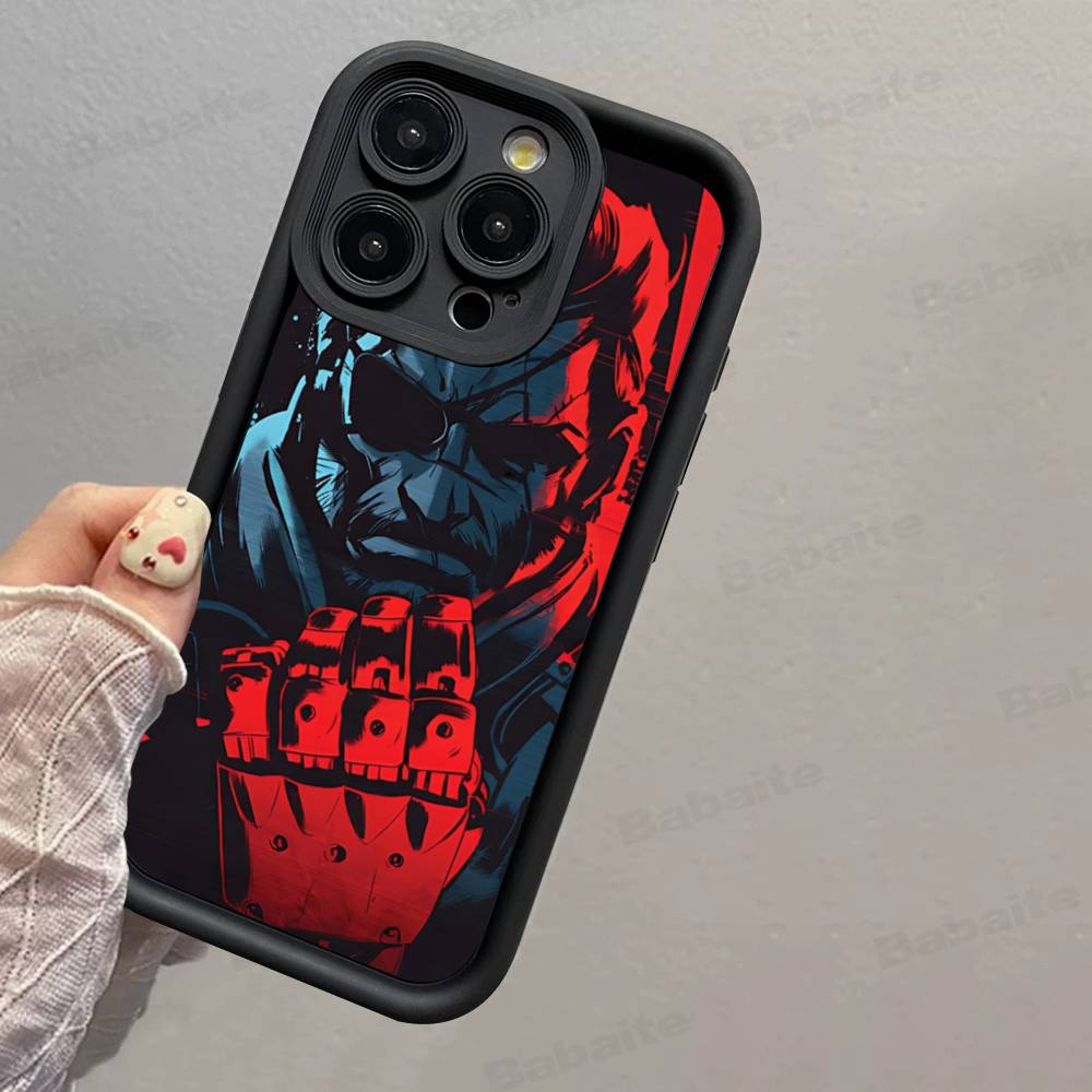 Popular Game M-Metal Classic G-Gear Phone Case For IPhone 17 16 15 14 Plus 13 12 11 Pro Max Silicone Cover
