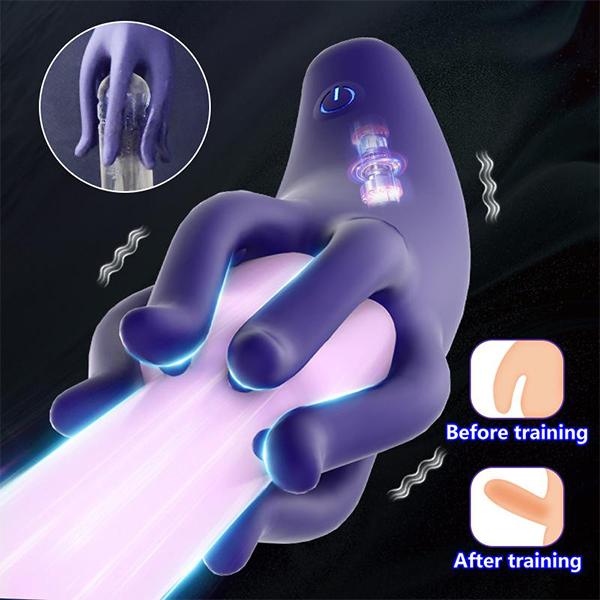 Jucării pentru adulți Antrenor pentru glandul sexual Masaj penis Masturbator masculin Vibrator pentru gland vibrator Jucării sexuale pentru bărbați Jucării sexuale pentru bărbați Stimulator pentru antrenament penis