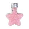 Hanging Clear Plastic Storage Bottle Wall Mountable Bottle for Jewelry Earrings Rings Portable Decorative Container