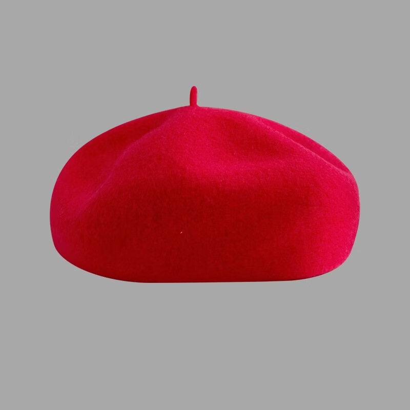 Ретро Шерстяной Берет Small (52-55cm)