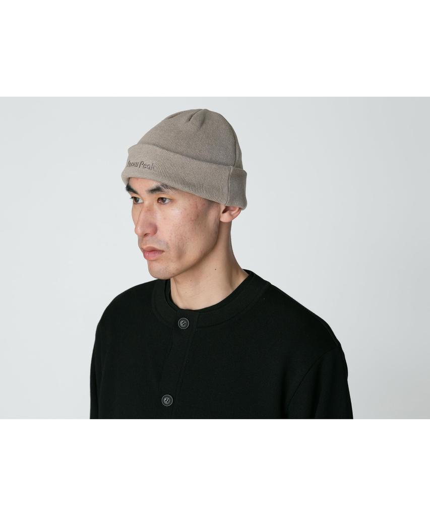 Snow Peak Knit Cardigan and Size L Co/Pe KN-25SU001, Men's Women's, Black,