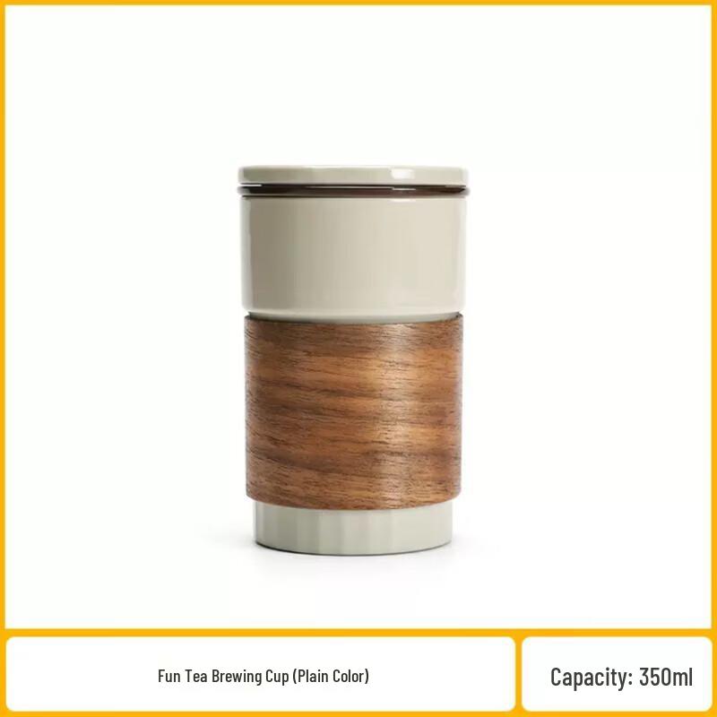 

OLOEY Haha Ceramic Tea Infuser Mug with Lid, 350ml