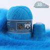 Mink Cashmere Yarn Balls, Medium Thickness, Long Hair, for Hand and Machine Knitting - DIY Yarn