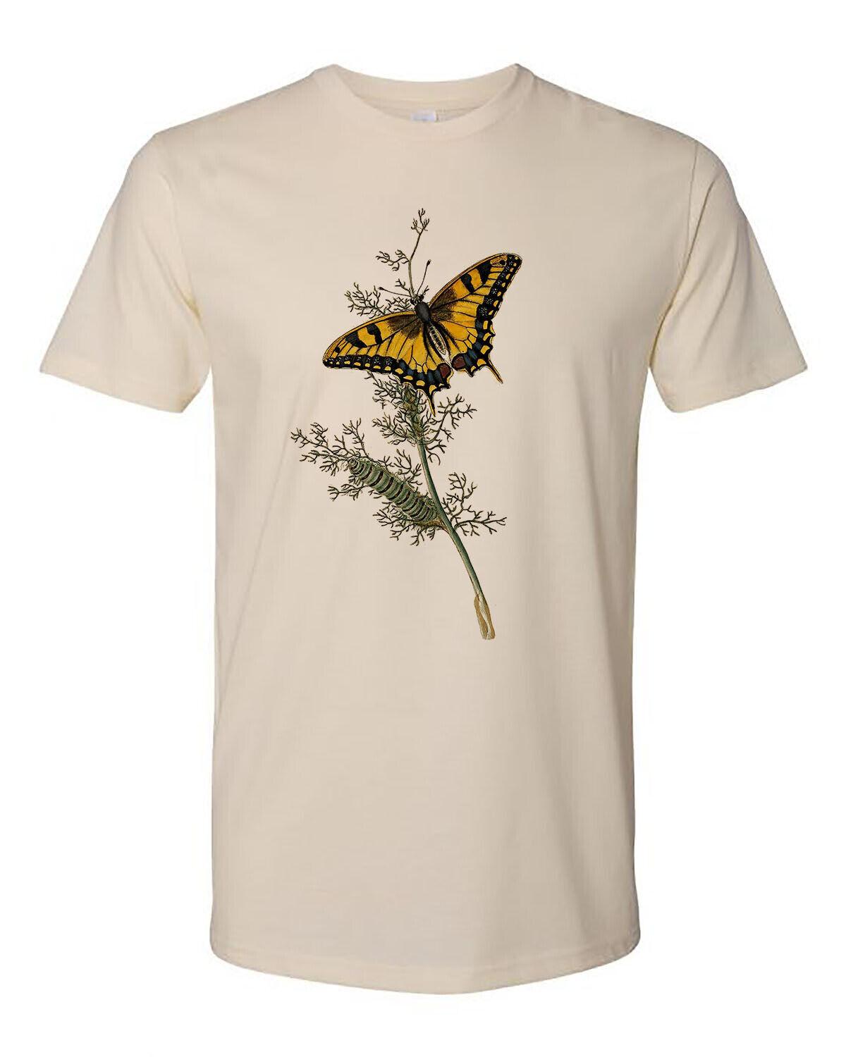 Cottage Cult Clothing Tee T Shirt 100% Cotton Victorian Monarch Butterfly Witch S разноцветный