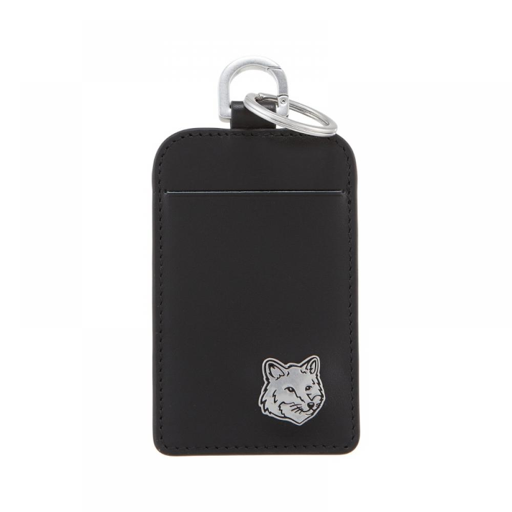 Maison Kitsune Mm05348lc0043 P199 Naszywka z Lisem Pasek na Szyję Uchwyt na Karty