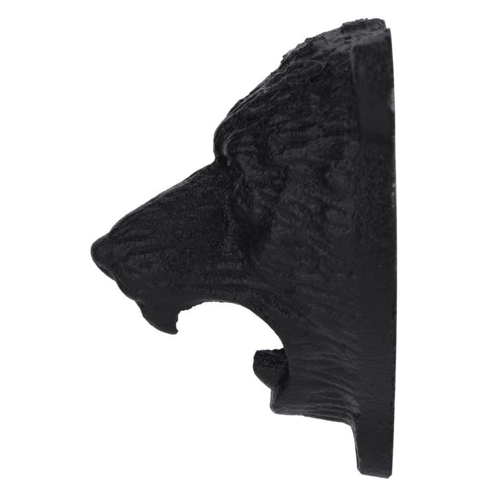 1Pc Cast Iron Bear Shape Wall Mounted Beer Soda Glass Bottle Cap Opener Kitchen Bar Tools Hot