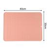 Grey Black Green Pink Dish Drying Mat Silicone Dish Mat Sink Mat Silicone Non-Slip Fast Drying Multifunctional