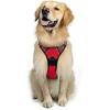 Anti Pull Reflective Adjustable Dog Vest, Front Lanyard Hook, Explosion Proof Shock Absorbing Comfort Vest, Leash for Medium Dogs,  French Bulldog, Au