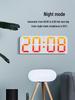 RGB Phantom Color Wall Clock: Creative Digital Clock for Living Rooms