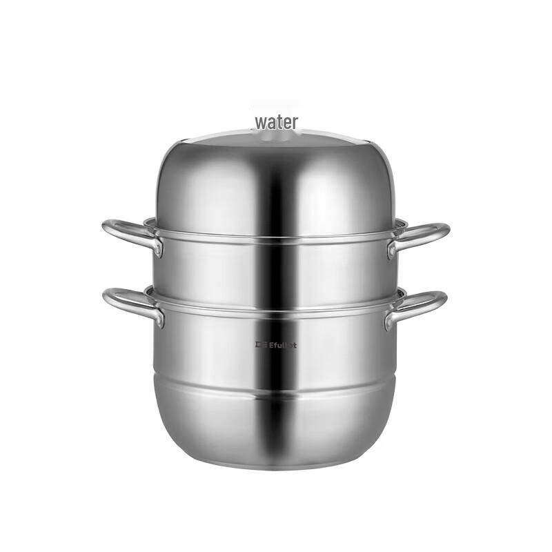 EFULLOT EFSS-S005 Stainless Steel 3-Layer Steamer
