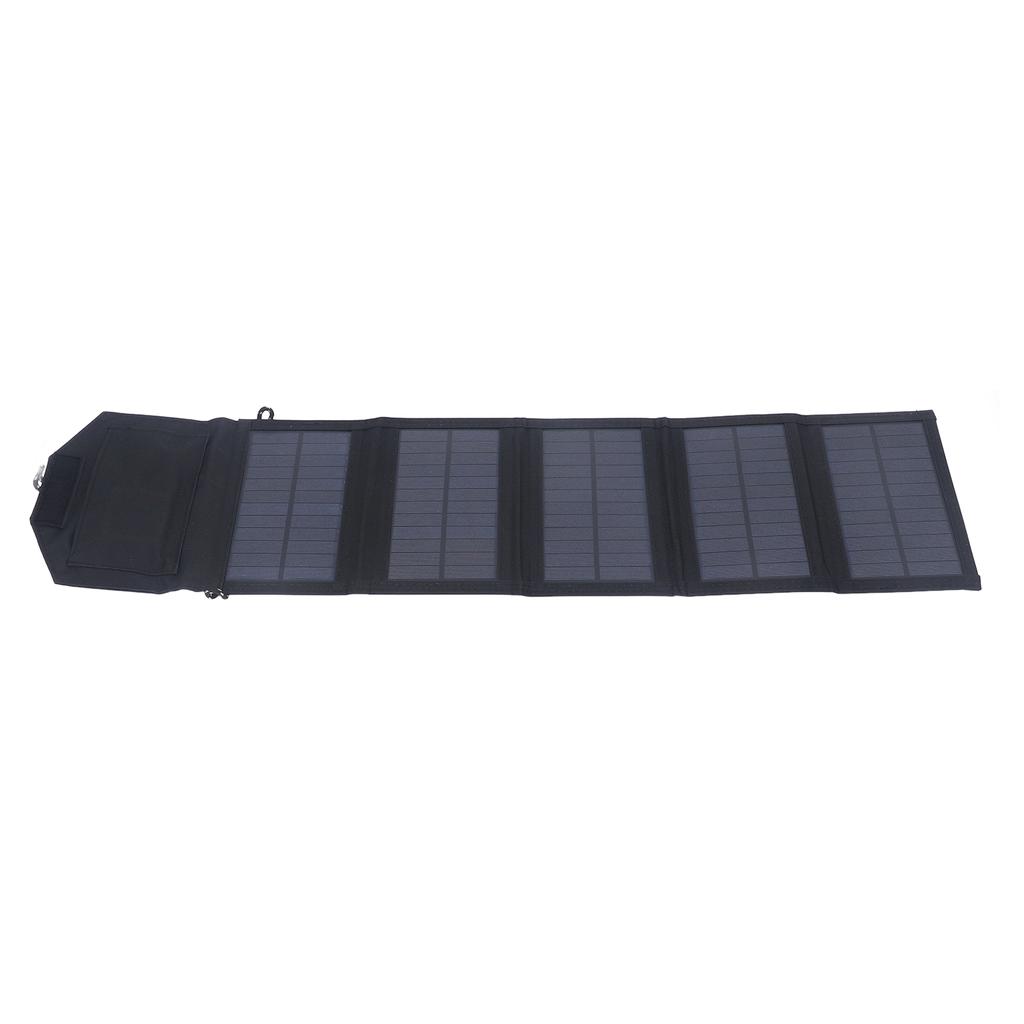 Solar Panel 15W 5V Dual USB Output Portable Folding Solar Charging Panel for Outdoor