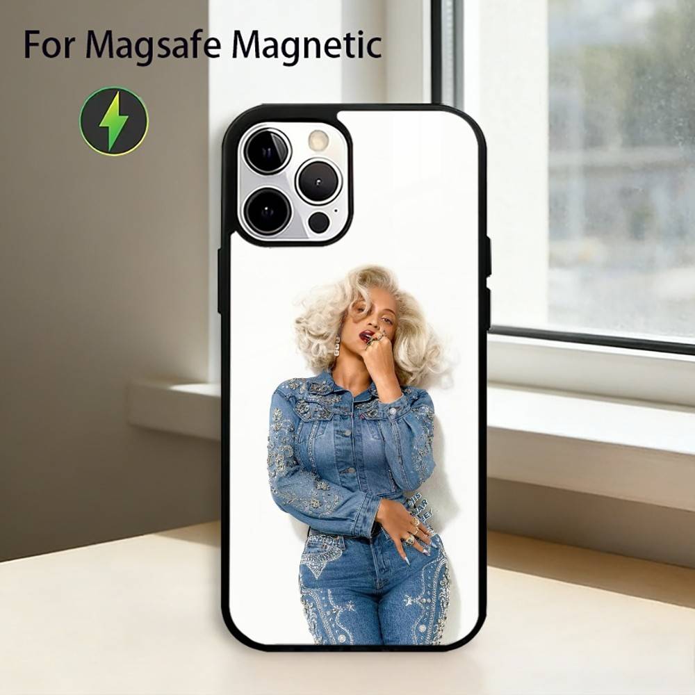 Beyoncé - Cowboy Carter Phone Case For iPhone17,16,15,14,13,12,11 Plus,Pro Magnetic For Magsafe Wireless Charging