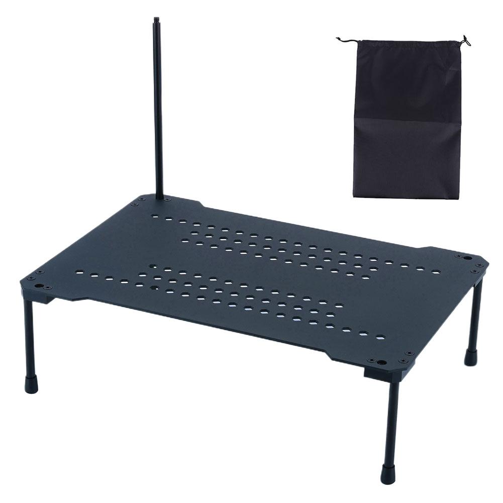 Camping Liftable IGT Table Multifunctional Folding BBQ Table Aluminum Alloy Portable Barbecue Table for Outdoor Picnic Fishing