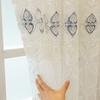 Modern High-end Luxury European-style Embroidered Gauze Curtains for Living Room Luxury Tulle Sheer Yarn Window Screens